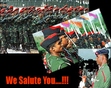 We are proud of our Army..